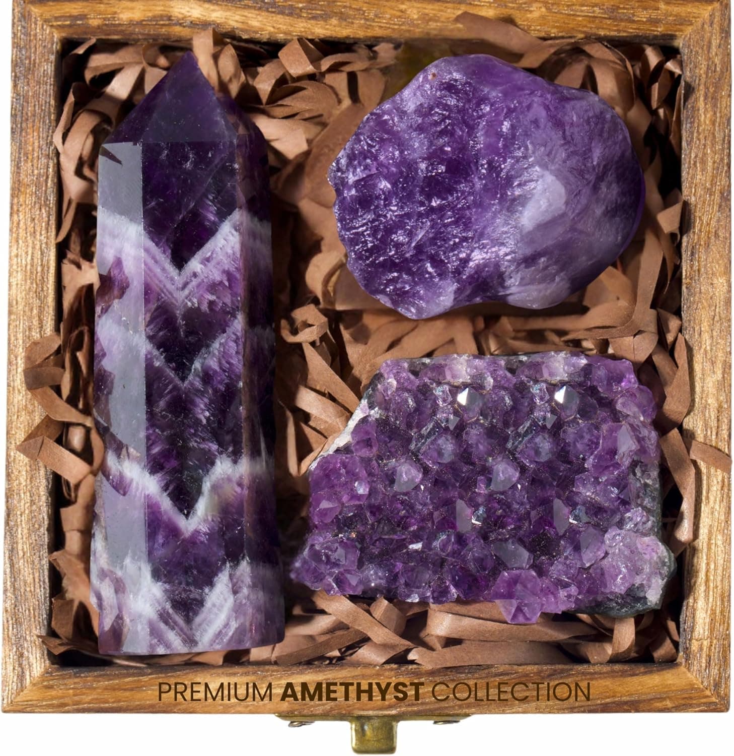Amethyst Crystal Set
